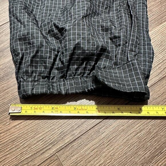 Nike ACG Black Plaid-Striped Trackpants – Vintage – Size M - Picture 4 of 8